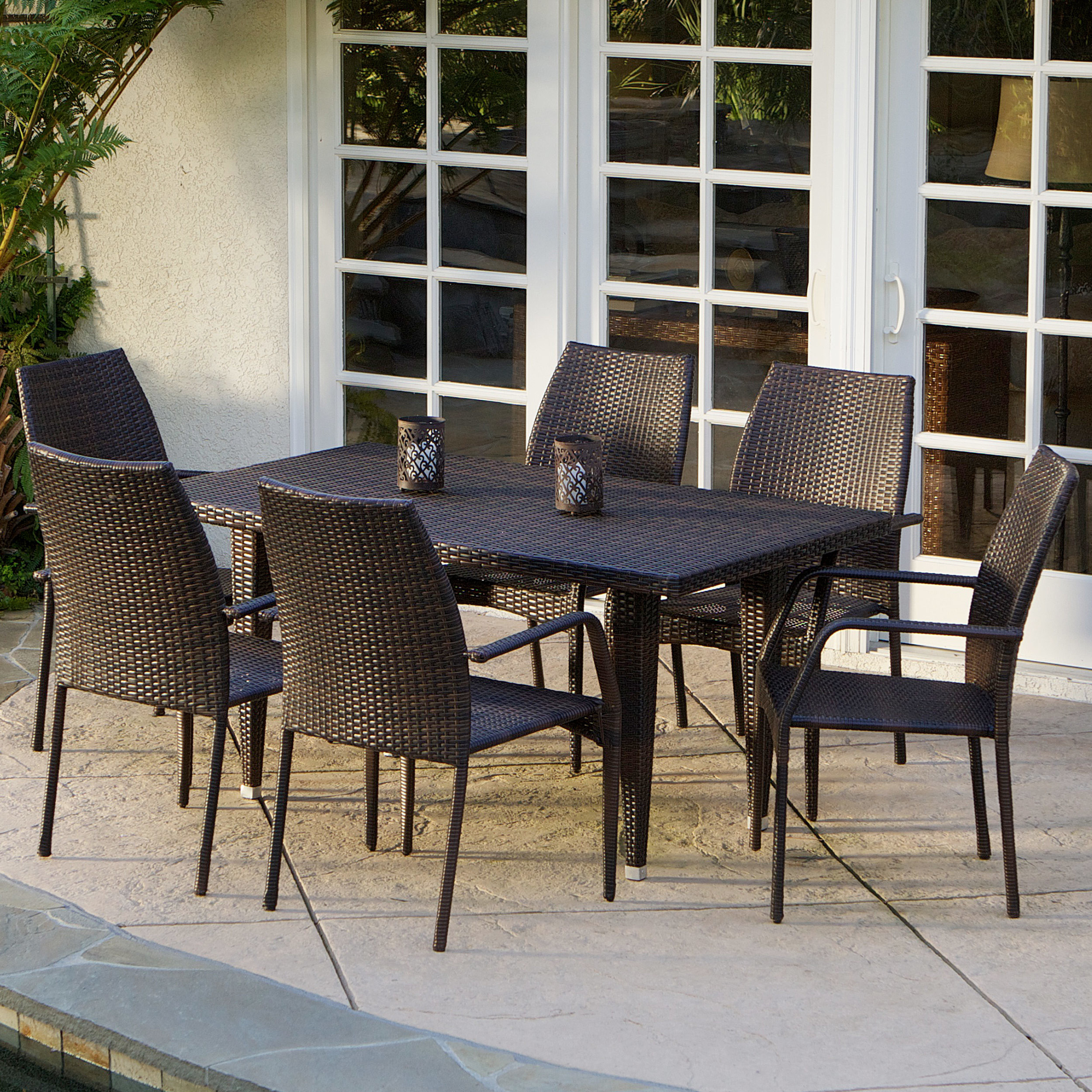 Best ideas about 7 Piece Patio Set
. Save or Pin Mercury Row Panos 7 Piece Outdoor Dining Set & Reviews Now.