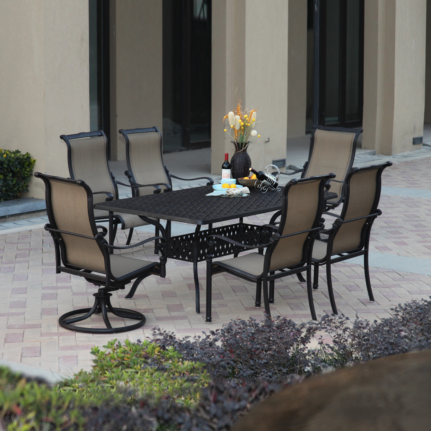 Best ideas about 7 Piece Patio Set
. Save or Pin Darlee Monterey 7 Piece Outdoor Dining Set Now.