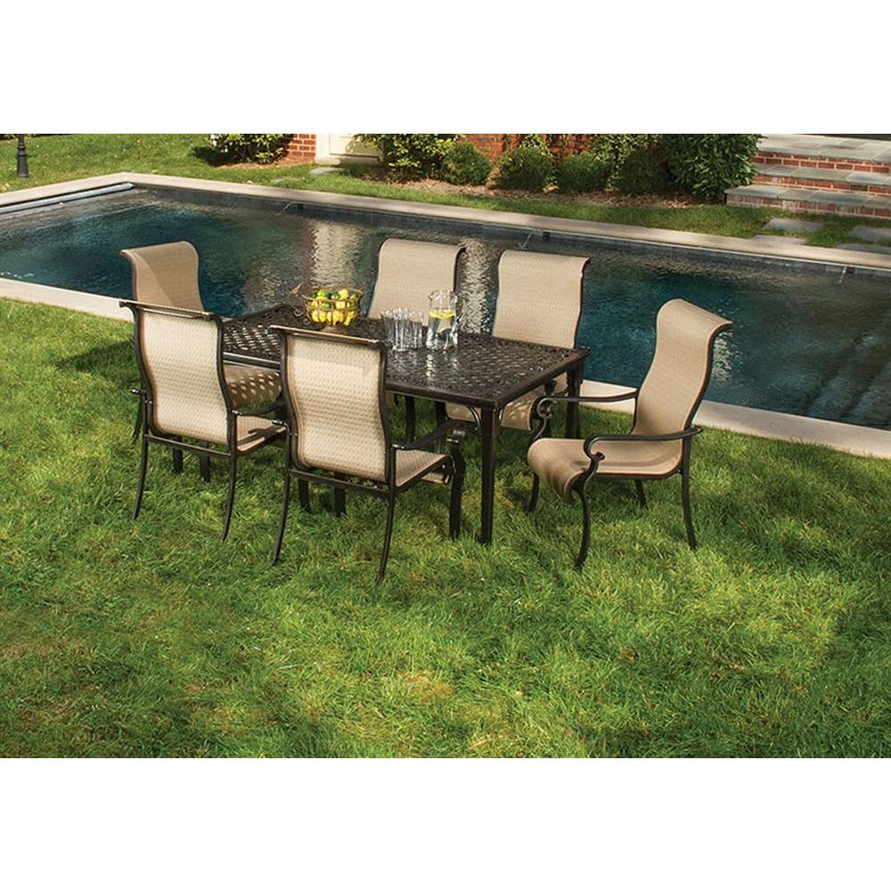 Best ideas about 7 Piece Patio Set
. Save or Pin Hanover Brigantine 7 Piece Patio Outdoor Dining Set Now.