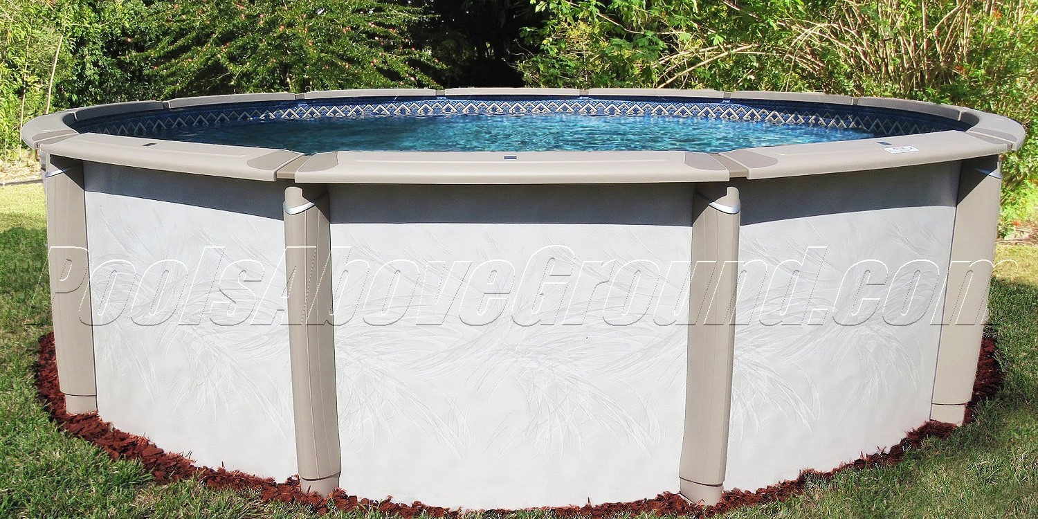 Best ideas about 72'' Deep Above Ground Pool
. Save or Pin 18 x33 Oval 54" Deep Caspian Pool Package Sand Liberty Now.