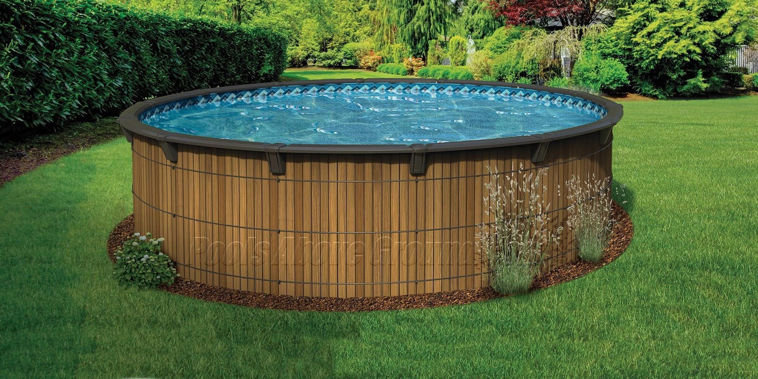 Best ideas about 72'' Deep Above Ground Pool
. Save or Pin Wood Pool 10 Round 52" Deep Savanna Wooden Pool Now.