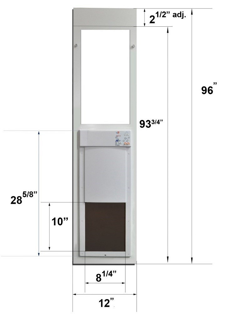 Best ideas about 96 Inch Sliding Patio Doors
. Save or Pin Arresting Inch Sliding Patio Door Doggie Door For Sliding Now.