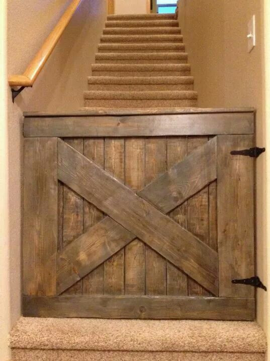 Best ideas about A Gate At The Stairs
. Save or Pin Custom Baby Gates For Stairs WoodWorking Projects & Plans Now.