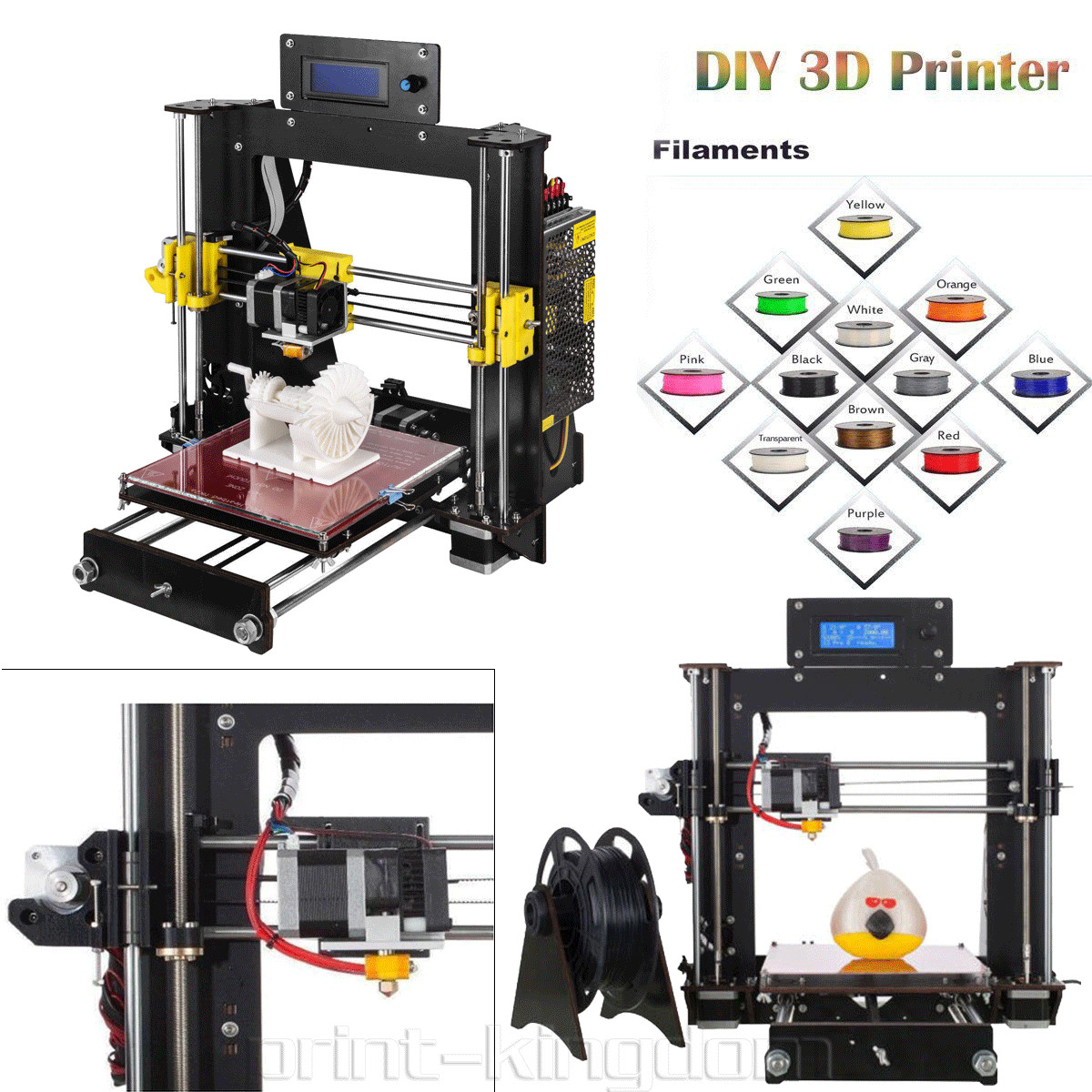 Best ideas about A8 Desktop 3D Printer Prusa I3 DIY Kit
. Save or Pin CTC A8 Upgraded Quality High Precision Desktop 3D Printer Now.