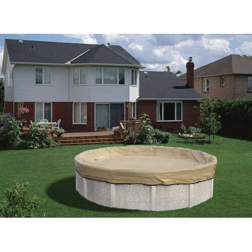Best ideas about Above Ground Pool Covers
. Save or Pin 18ft Round ArmorKote 20yr Solid Ground Winter Pool Now.