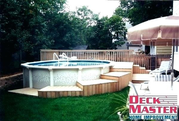 Best ideas about Above Ground Pool Deck Ideas On A Budget
. Save or Pin Bold Design Ideas Ground Pool Deck A Bud Now.