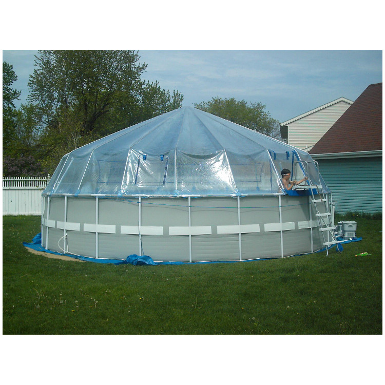 Best ideas about Above Ground Pool Dome
. Save or Pin Fabrico Sun Domes Soft Side Round Poolstore Now.