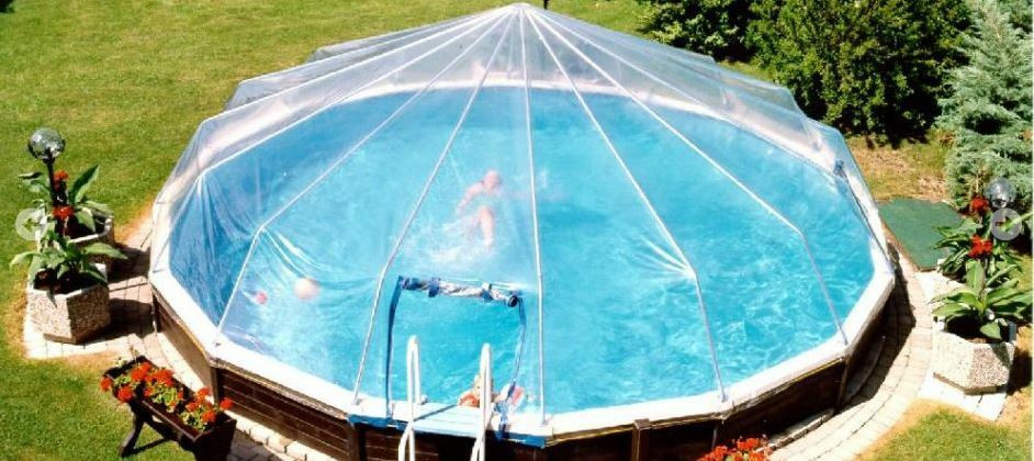 Best ideas about Above Ground Pool Dome
. Save or Pin ROUND ABOVE GROUND SWIMMING POOL SOLAR SUN DOME POOL COVER Now.