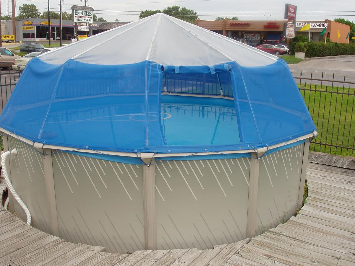 купол для бассейна фото