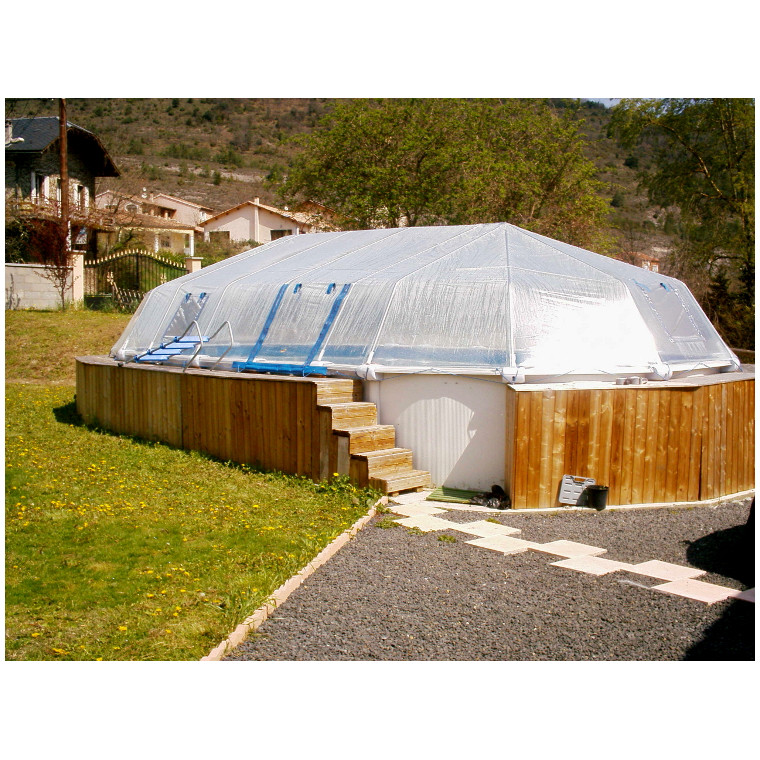 Best ideas about Above Ground Pool Dome
. Save or Pin Fabrico Sun Dome for oval above ground pools Poolstore Now.