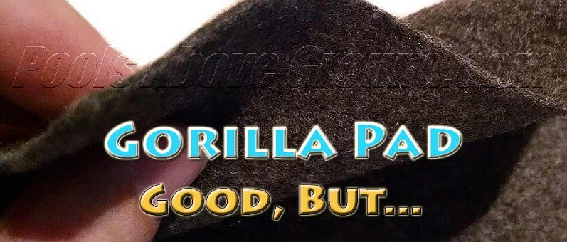 Best ideas about Above Ground Pool Floor Padding
. Save or Pin Gorilla Pad – NOT BEST Pool Liner Padding Why Now.