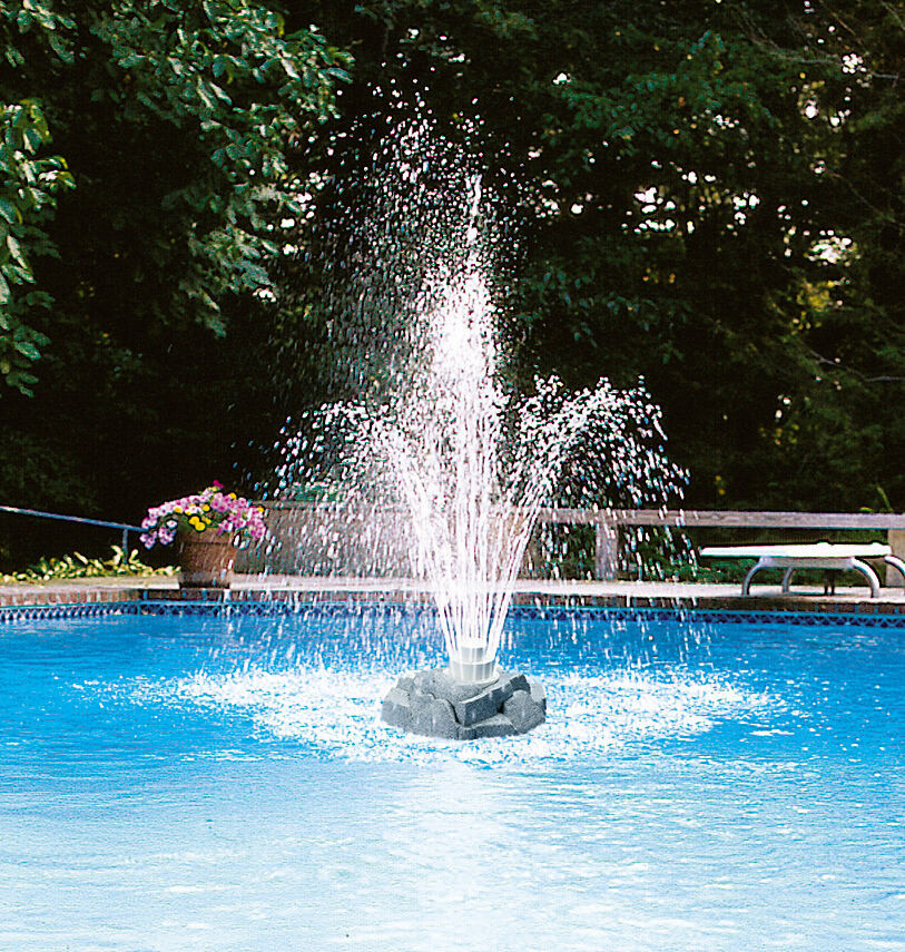 Best ideas about Above Ground Pool Fountains
. Save or Pin Triple Tier Rock Ground & Inground Swimming Pool Now.