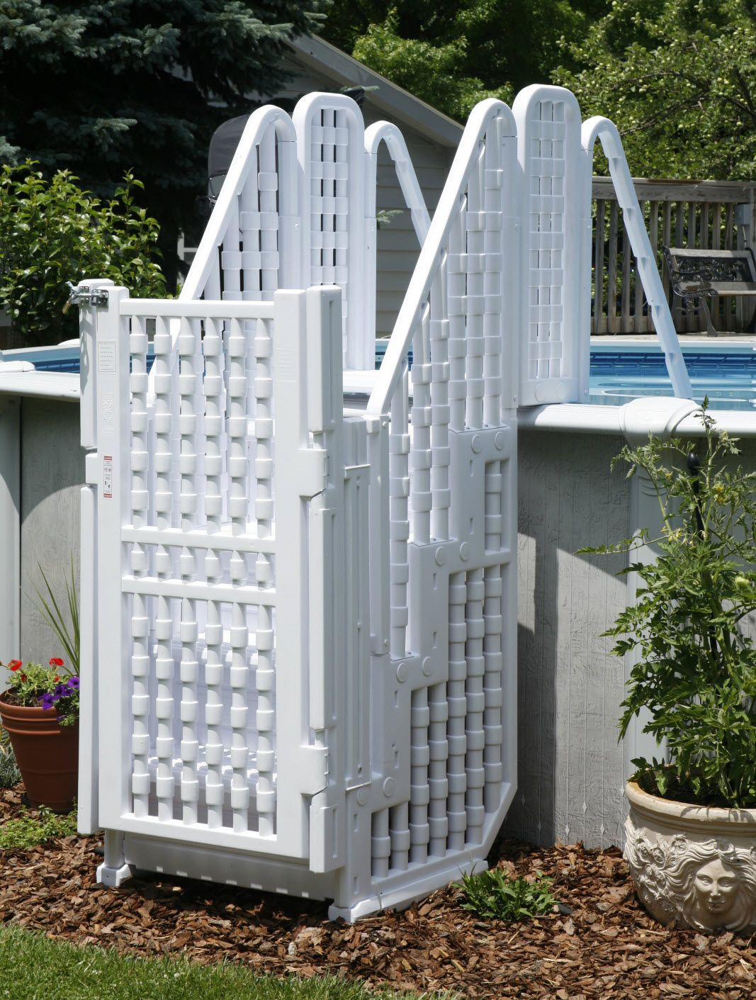 Best ideas about Above Ground Pool Ladders And Steps
. Save or Pin Ground Pool with gates Now.