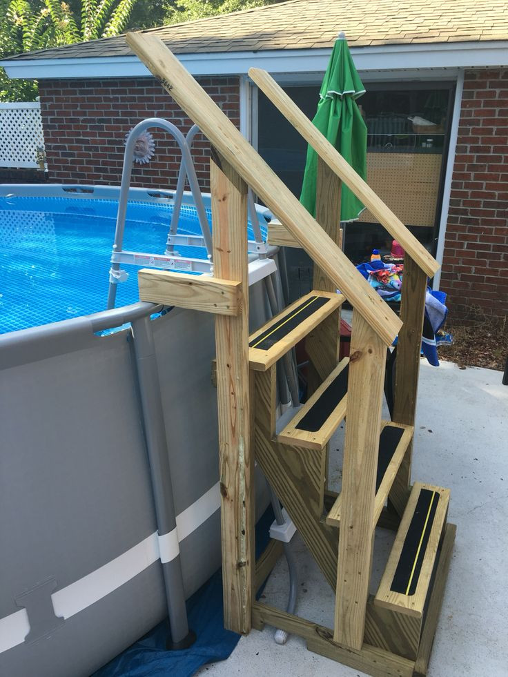 Best ideas about Above Ground Pool Ladders And Steps
. Save or Pin Best 20 ground pool landscaping ideas on Pinterest Now.