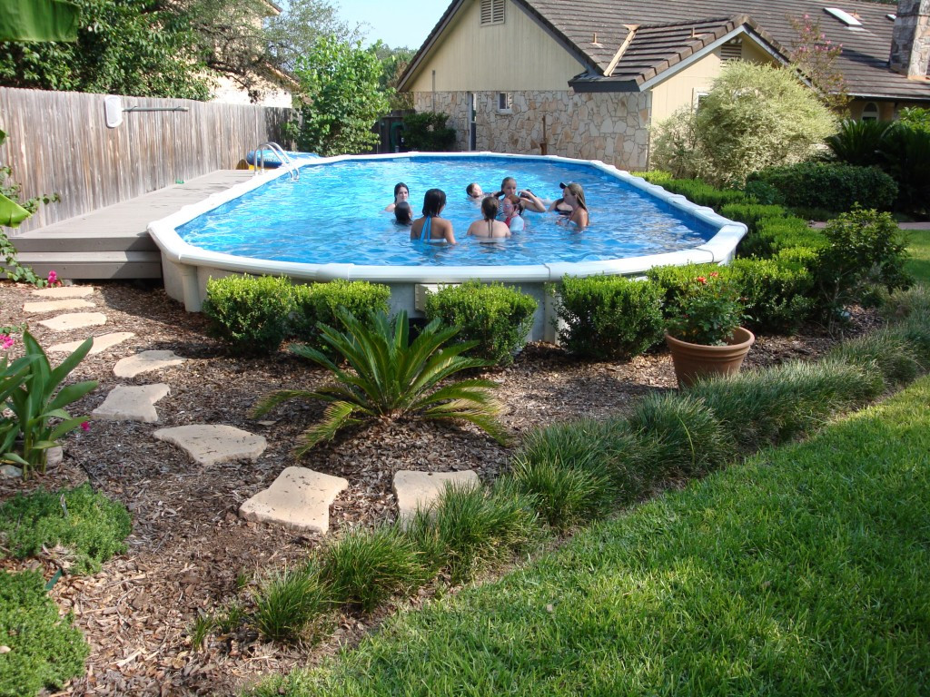 Best ideas about Above Ground Pool Landscaping
. Save or Pin Landscaping Around Your Ground Pool Now.