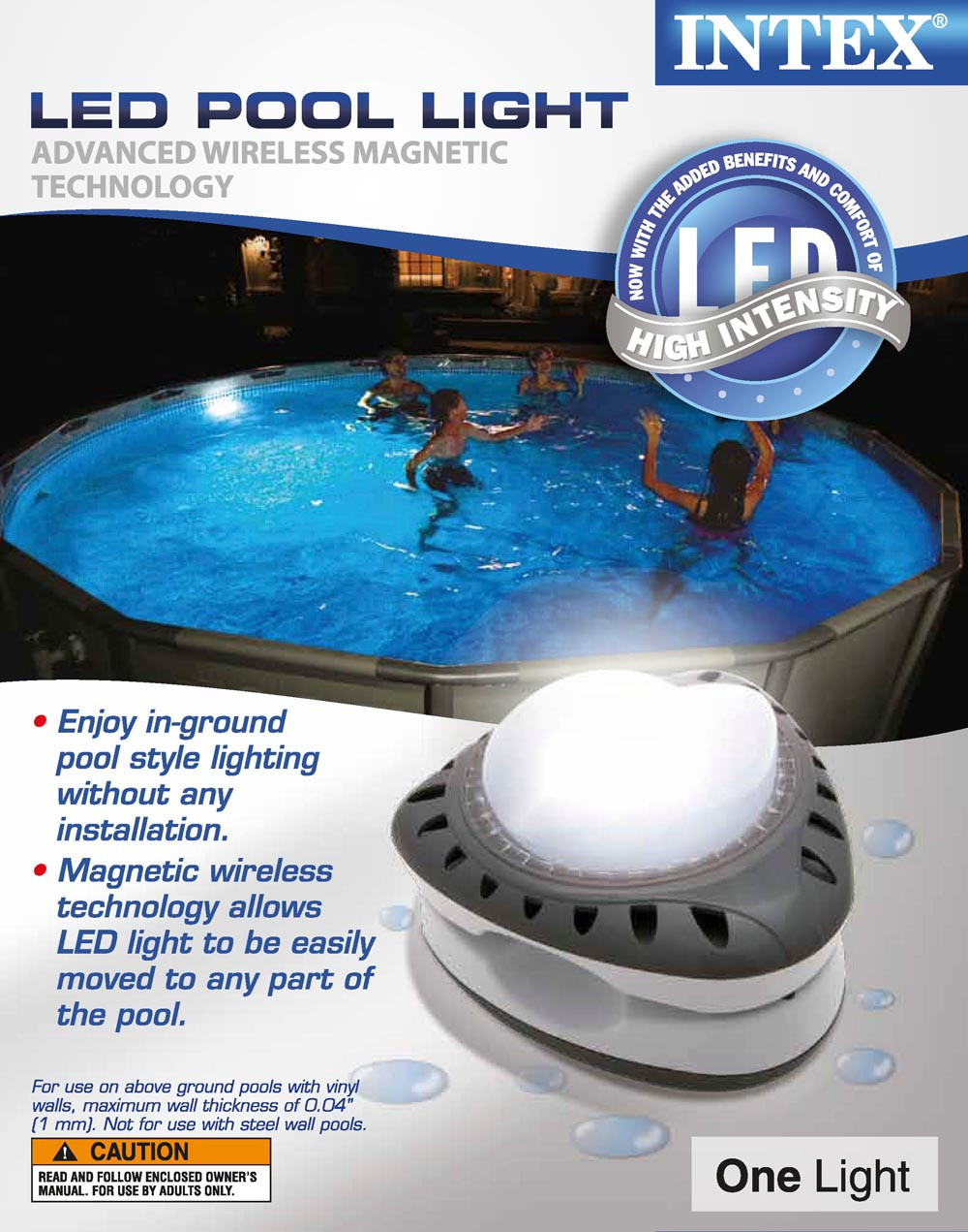 Best ideas about Above Ground Pool Light
. Save or Pin Intex Ground Energy Efficient LED Magnetic Swimming Now.