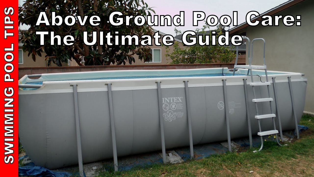 Best ideas about Above Ground Pool Maintenance
. Save or Pin Ground Pool Care & Maintenance The Ultimate Guide Now.