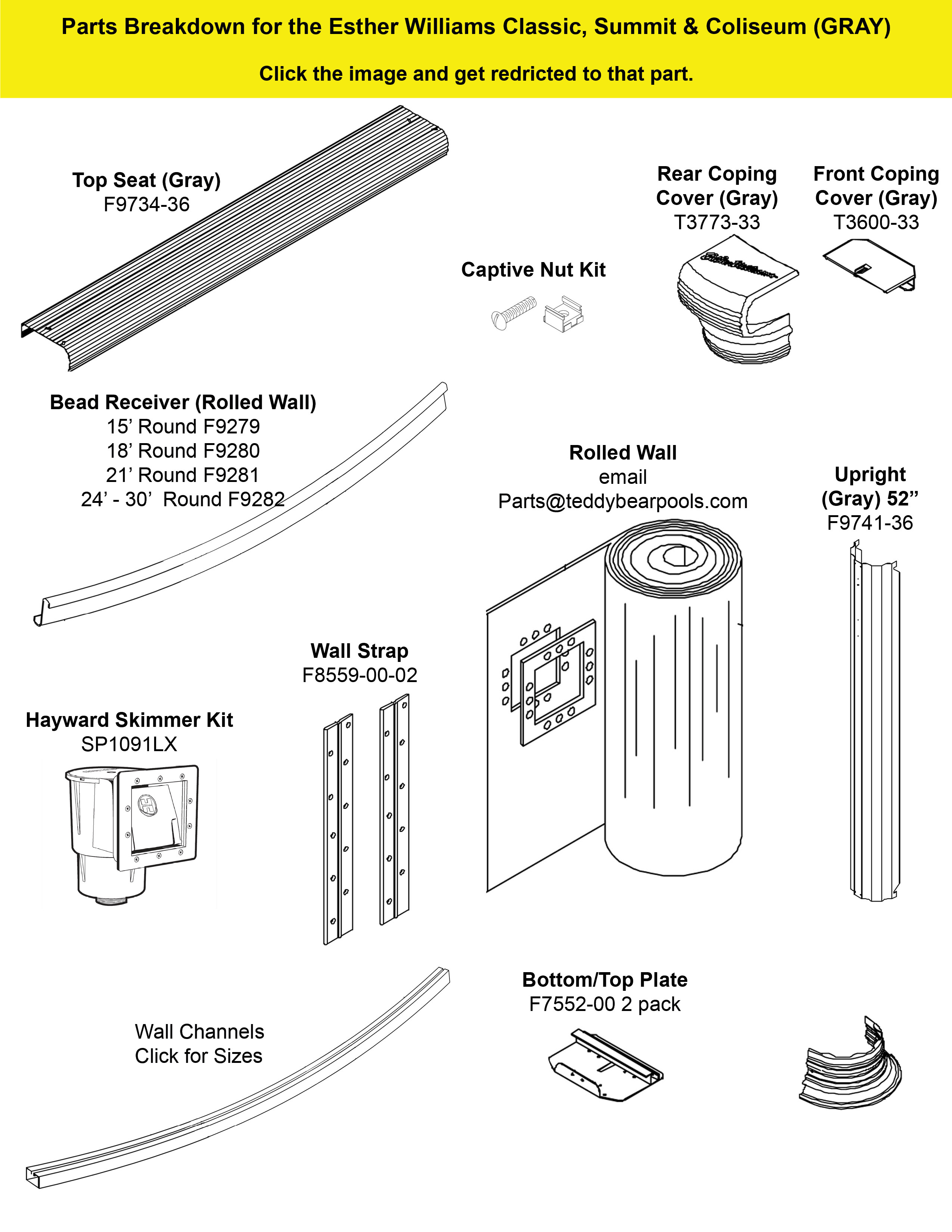 Best ideas about Above Ground Pool Parts
. Save or Pin Ground Pool Parts Finder Teddy Bear Pools and Spas Now.