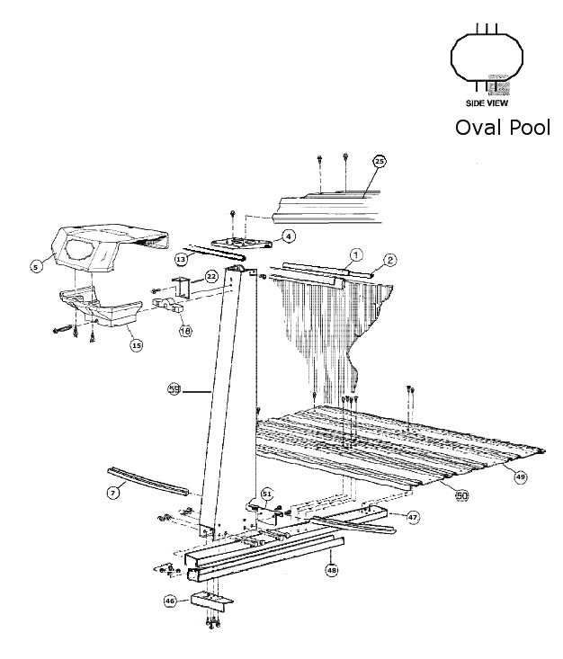 Best ideas about Above Ground Pool Replacement Parts
. Save or Pin Ground Pool Top Rail Connector Caps Round Designs Now.