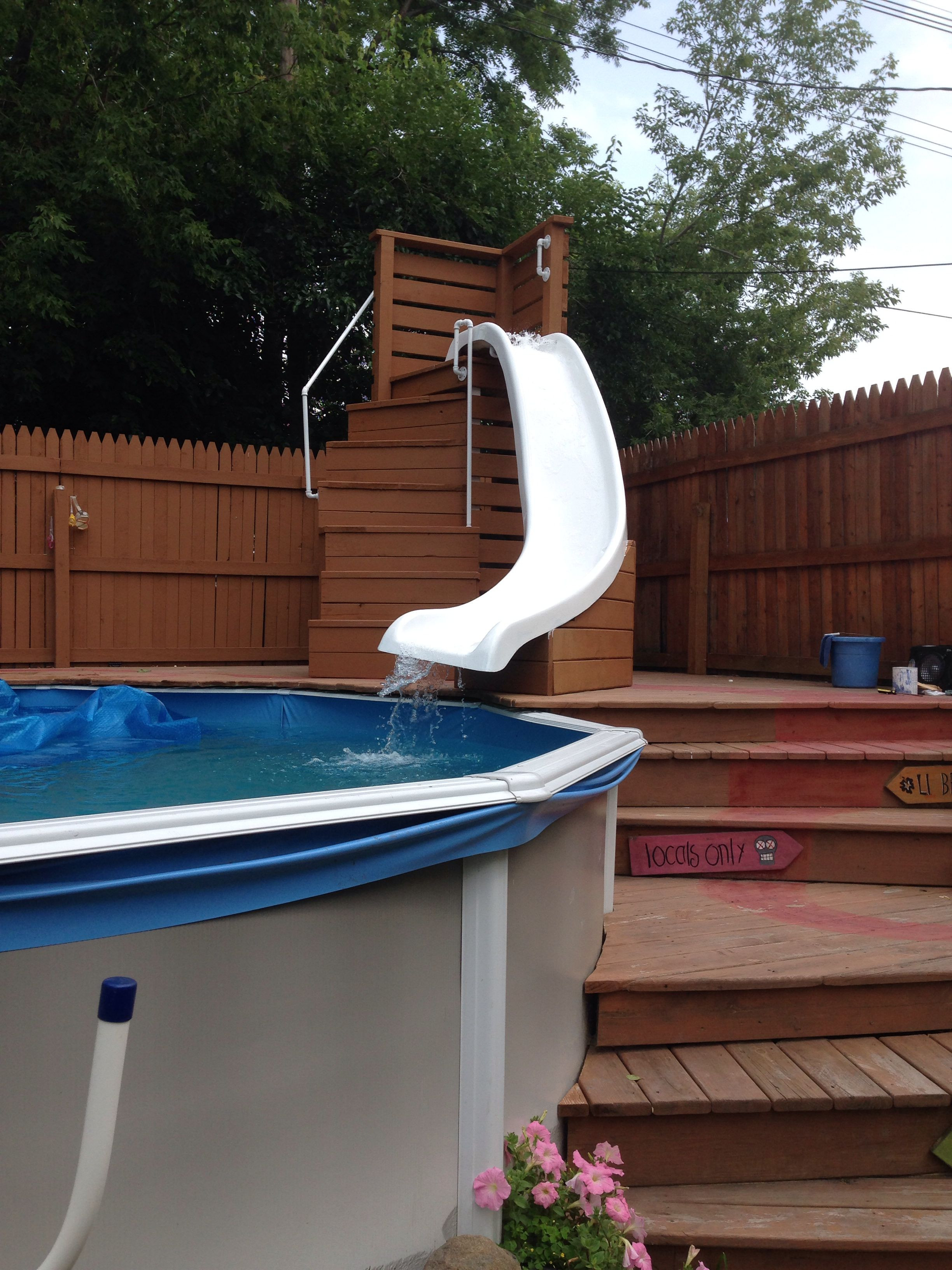 Best ideas about Above Ground Pool Slide
. Save or Pin Pool Slide Pool slide ideas in 2019 Now.