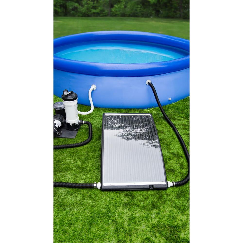 Best ideas about Above Ground Pool Solar Heater
. Save or Pin Poolmaster Slim Line Ground Pool Solar Heater Now.