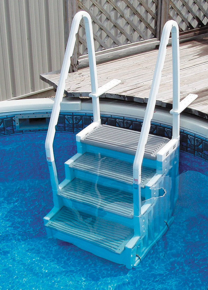 Best ideas about Above Ground Pool Stairs
. Save or Pin 5 Best Swimming Pool Steps for Your Family Now.