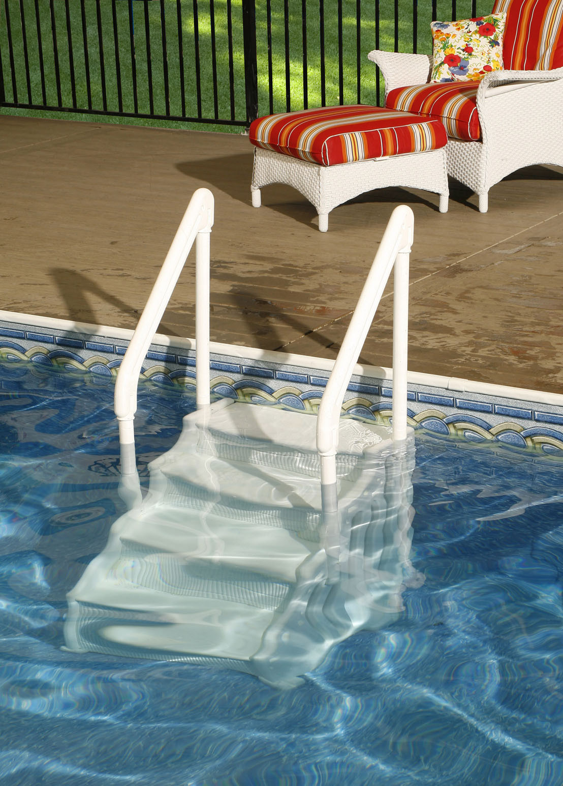Best ideas about Above Ground Pool Stairs
. Save or Pin MIGHTY STEP 30" Entry System for ABOVE GROUND Pools NEW Now.