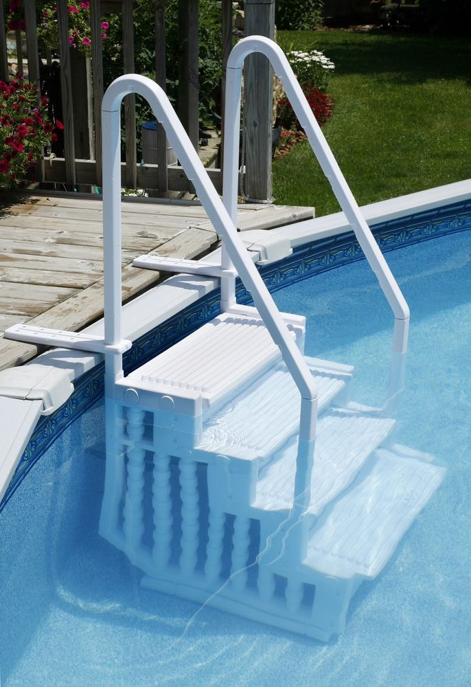 Best ideas about Above Ground Pool Steps
. Save or Pin Blue Wave In Pool Easy Entry Step for Ground Now.