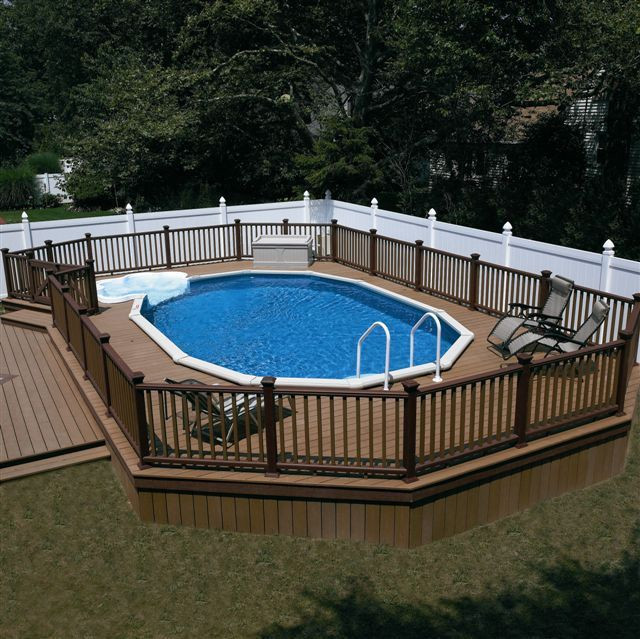 Best ideas about Above Ground Pool With Deck
. Save or Pin 126 best Ground Pool Decks images on Pinterest Now.