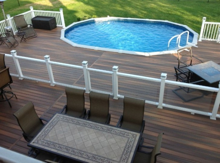 Best ideas about Above Ground Pools And Deck
. Save or Pin 40 Uniquely Awesome Ground Pools with Decks Now.