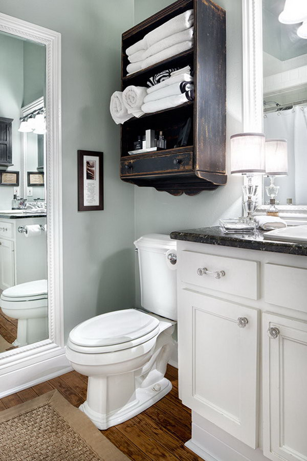 Best ideas about Above Toilet Cabinet
. Save or Pin Over The Toilet Storage Ideas for Extra Space Hative Now.