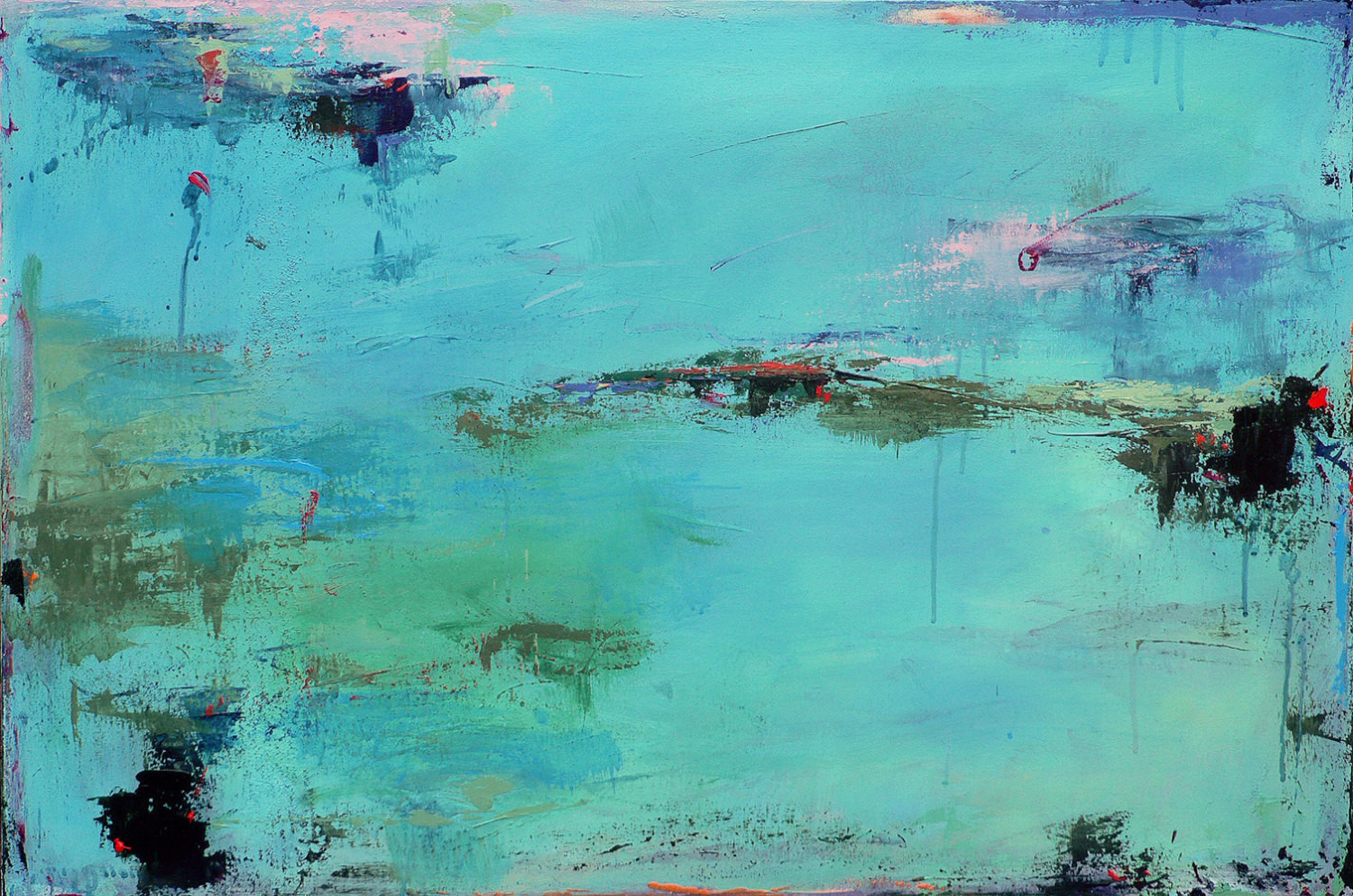 Best ideas about Abstract Landscape Art
. Save or Pin SPRING SALE Contemporary Abstract Landscape Painting 24hx36w Now.