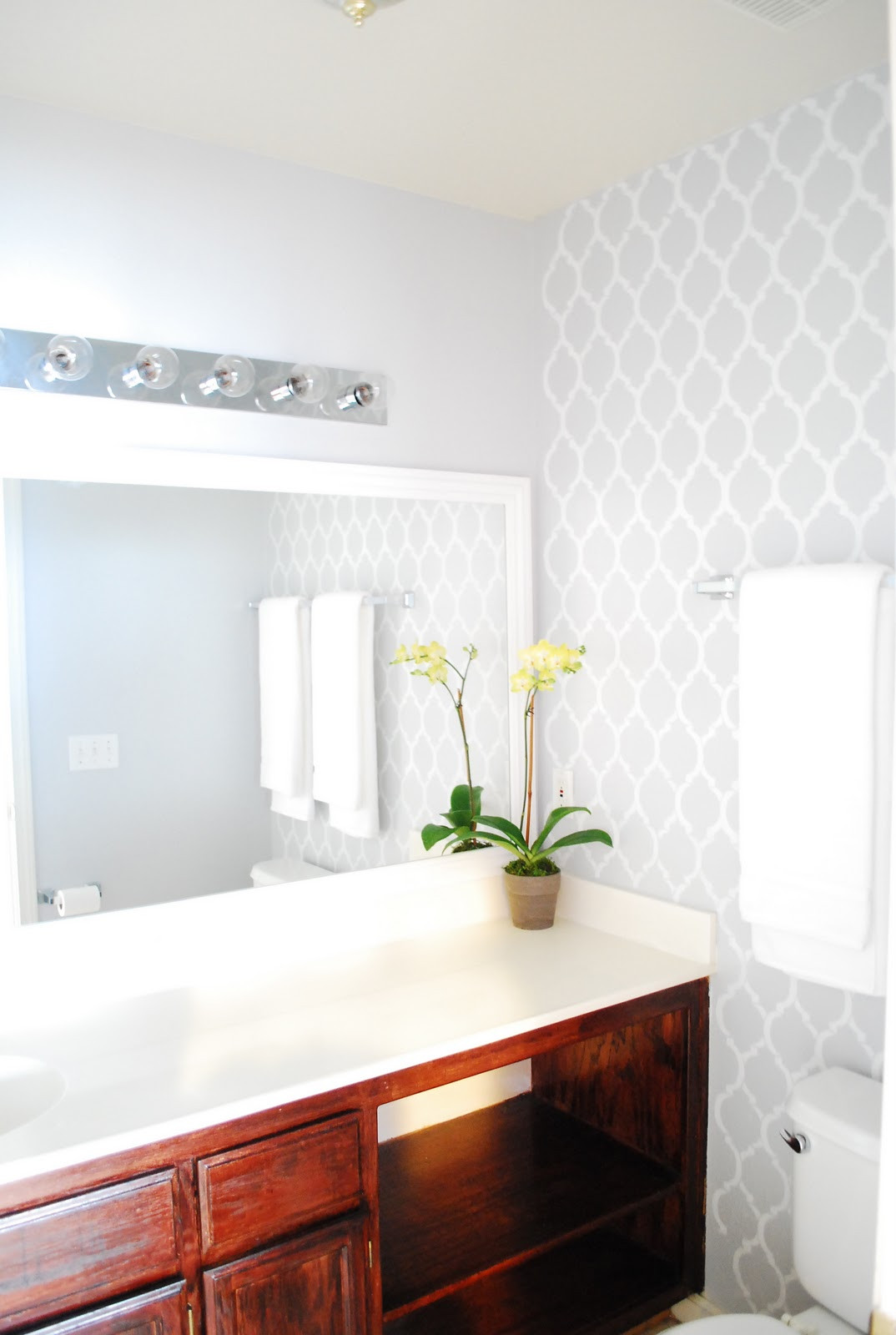 Best ideas about Accent Wall Bathroom
. Save or Pin DIY Bathroom Makeover Now.