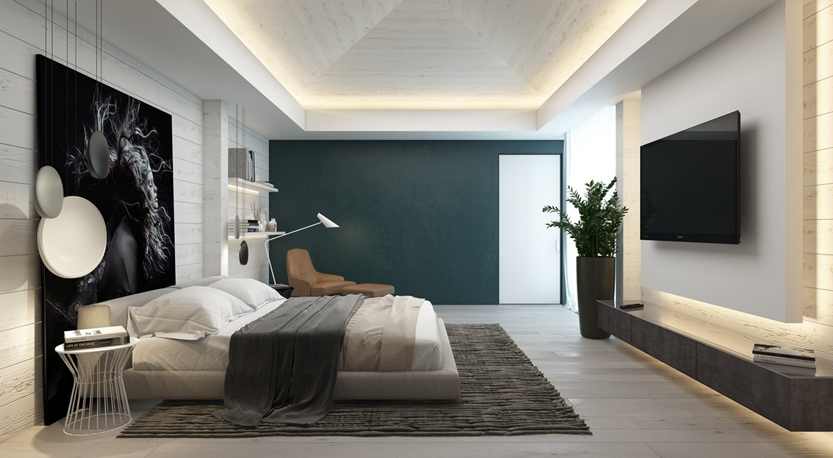Best ideas about Accent Walls Bedroom
. Save or Pin 7 Bedrooms With Brilliant Accent Walls Now.