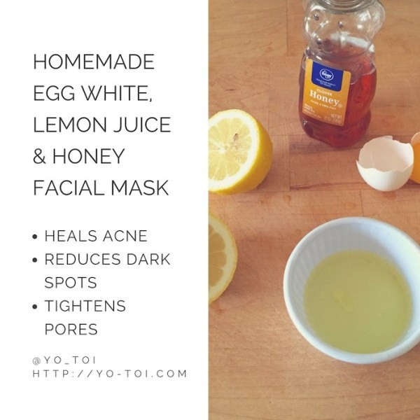 Best ideas about Acne DIY Face Mask
. Save or Pin Egg White Lemon Juice & Honey Facial Mask for Acne Scars Now.