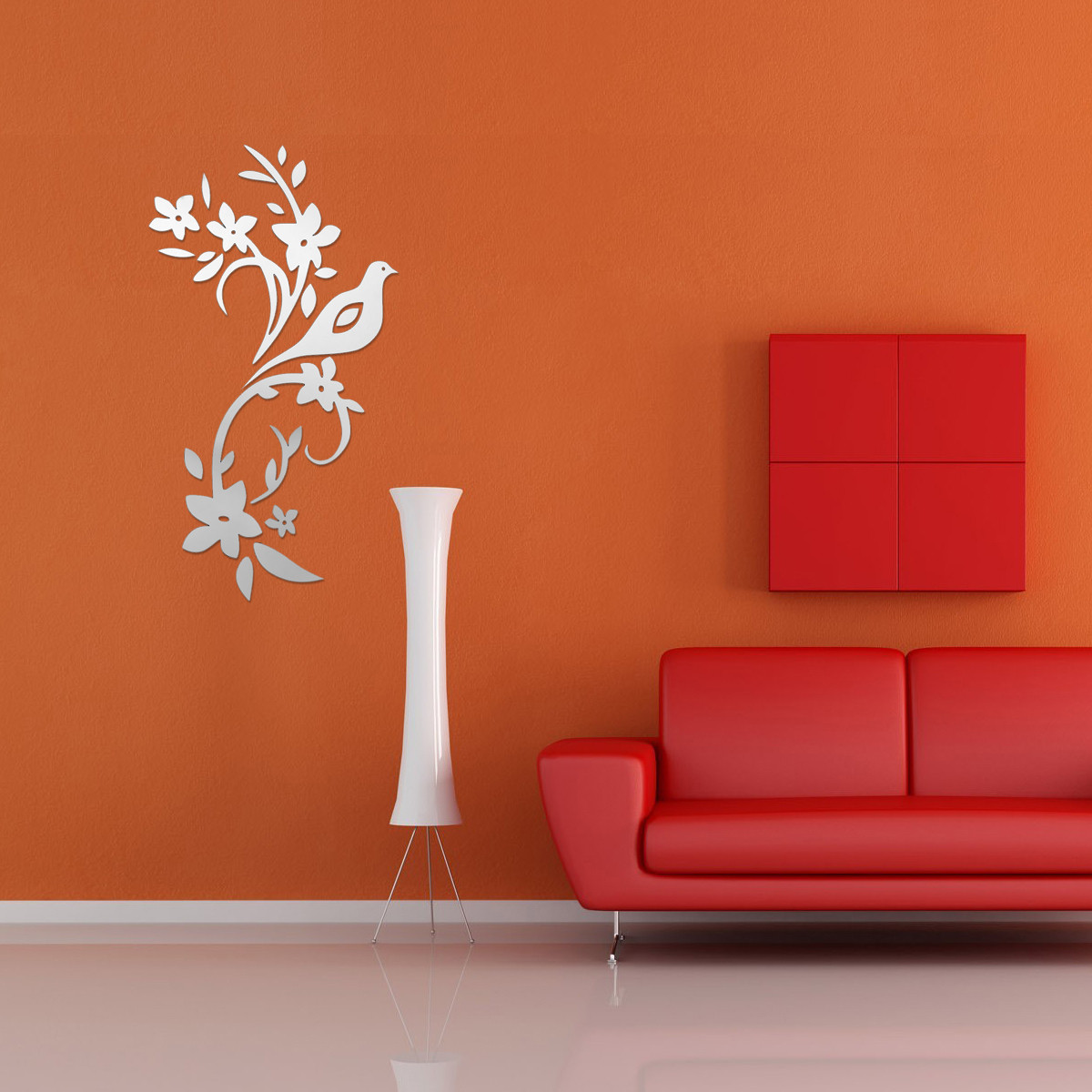 Best ideas about Acrylic Wall Art
. Save or Pin 3D DIY Silver Mirror Removable Wall Stickers Home Room Now.