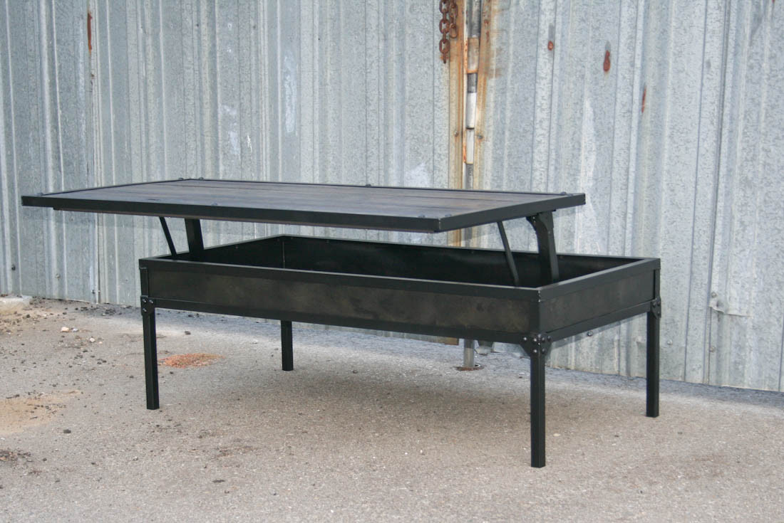 Best ideas about Adjustable Coffee Table
. Save or Pin Vintage Industrial Adjustable Height Coffee Table bine 9 Now.