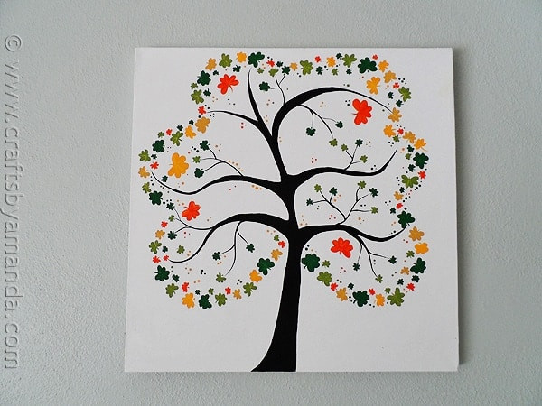 Best ideas about Adult Art Projects
. Save or Pin Shamrock Crafts Shamrock Tree on Canvas Now.