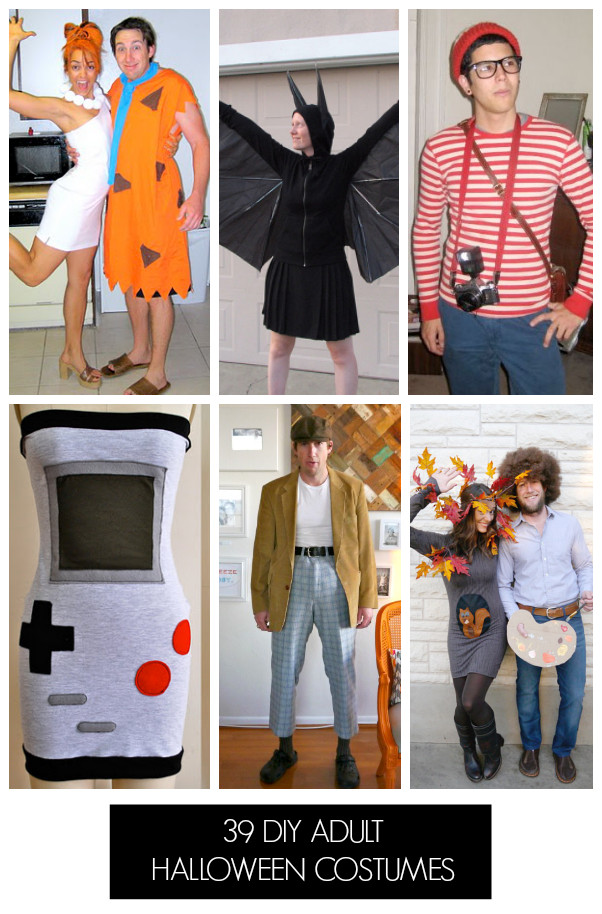 Best ideas about Adult Halloween Costumes DIY
. Save or Pin 44 Homemade Halloween Costumes for Adults C R A F T Now.