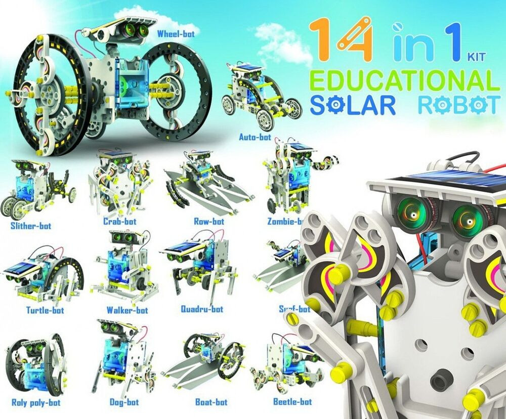 Best ideas about Advanced 14 In 1 DIY Solar Robot Kit
. Save or Pin 14 in 1 Educational Solar Robot Kit Toy Transformers Robot Now.