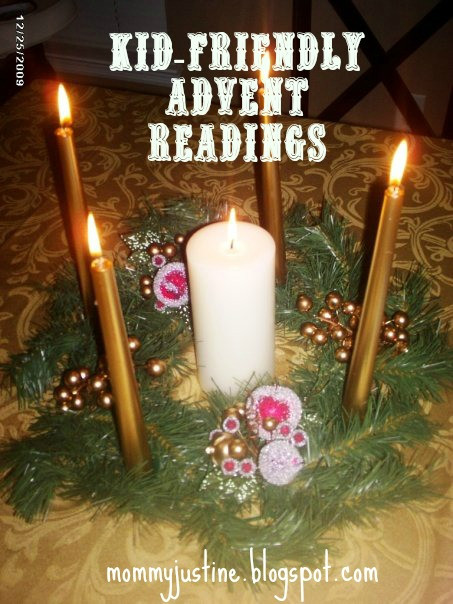 Best ideas about Advent Candle Lighting Readings
. Save or Pin MommyJustine Kid Friendly Advent Readings Now.