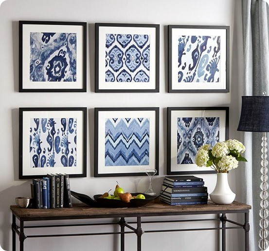 Best ideas about Affordable Wall Art
. Save or Pin Framed Fabric Makes for Cheap Wall Art Now.