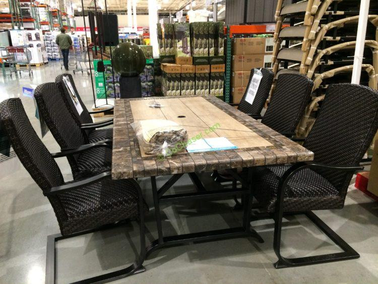 Best ideas about Agio Patio Furniture Costco
. Save or Pin Agio International 7 PC Woven Dinning – CostcoChaser Now.