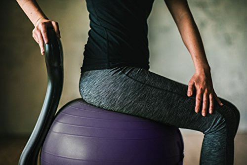 Best ideas about Air Chair Exercise
. Save or Pin Gaiam Classic Balance Ball Chair – Exercise Stability Yoga Now.