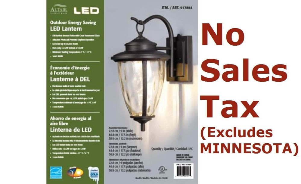 Best ideas about Altair Led Outdoor Coach Light
. Save or Pin Altair 685 Lumens Wall Mounted LED Lantern waterproof Now.