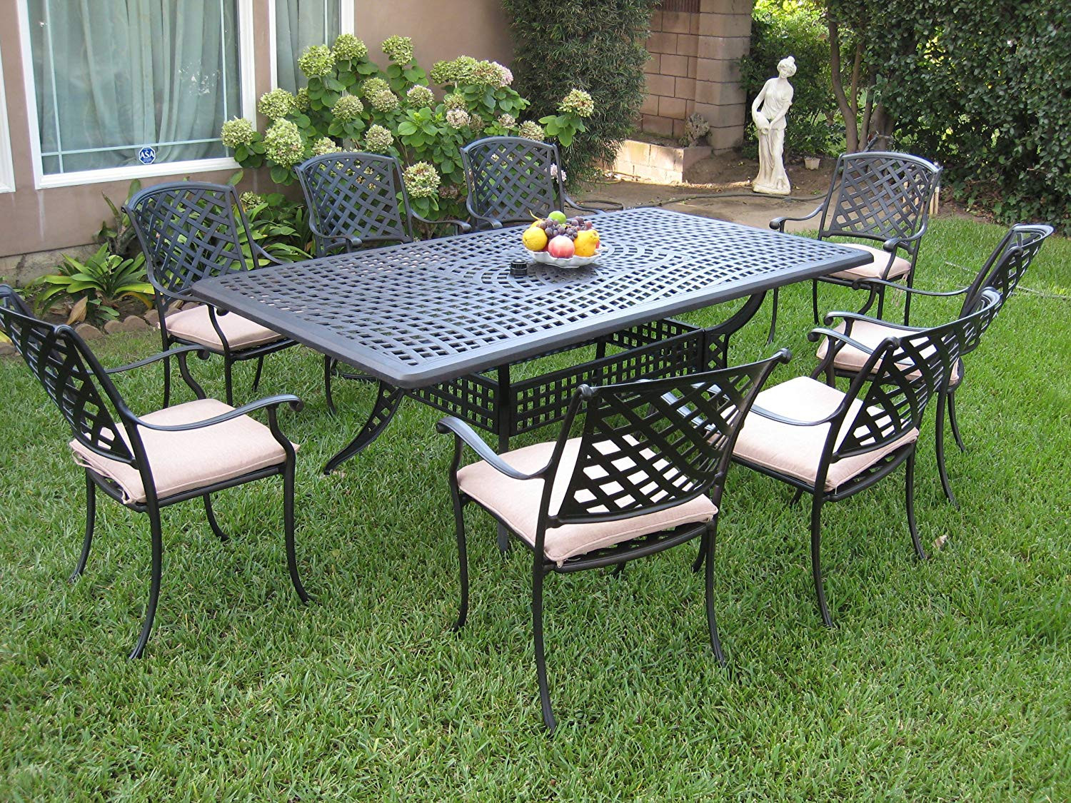 Best ideas about Aluminum Patio Furniture
. Save or Pin Outdoor Cast Aluminum Patio Furniture 9 Piece Dining Set Now.