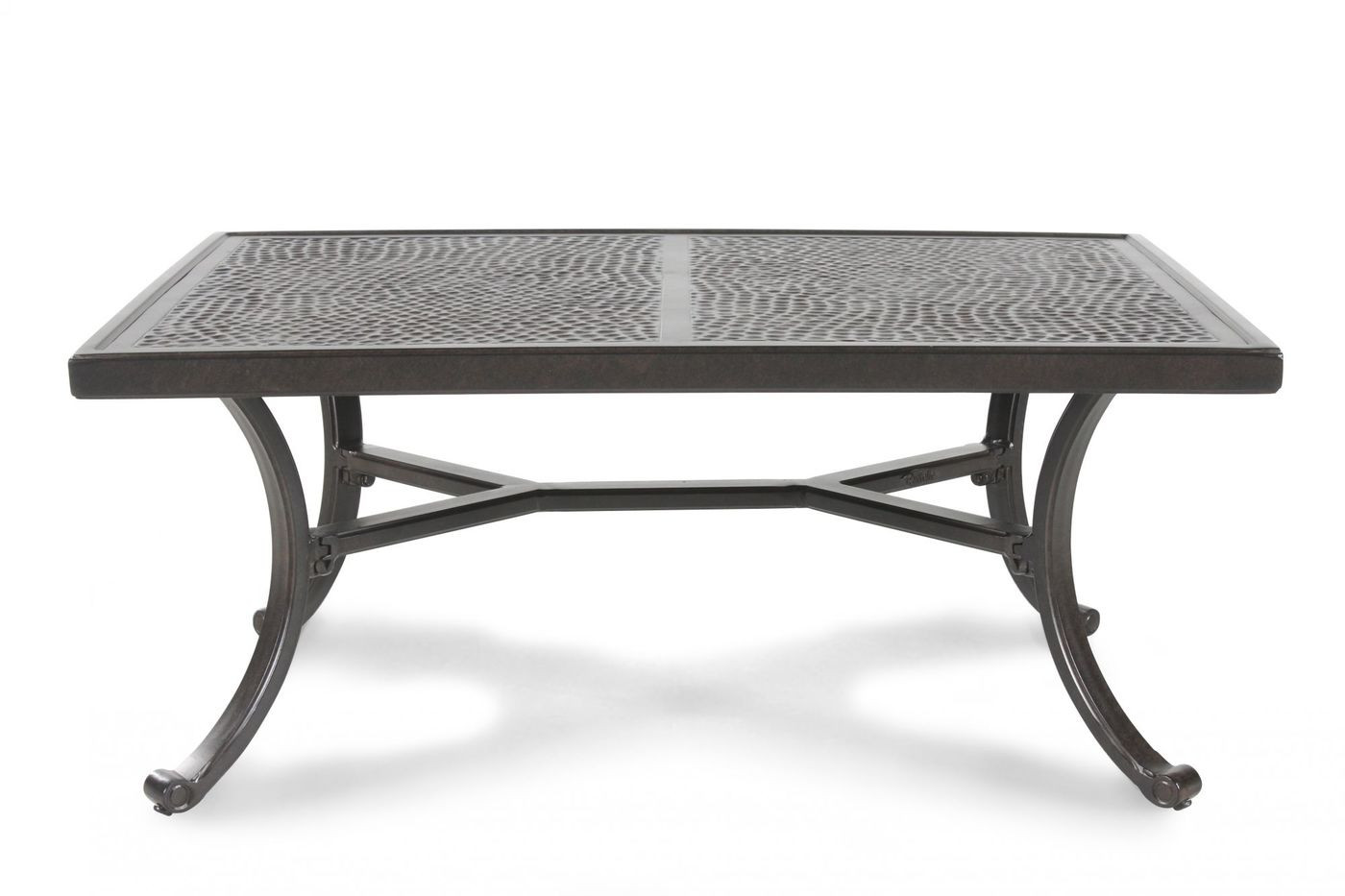 Best ideas about Aluminum Patio Table
. Save or Pin Hammered Top Aluminum Patio Dining Table in Dark Brown Now.