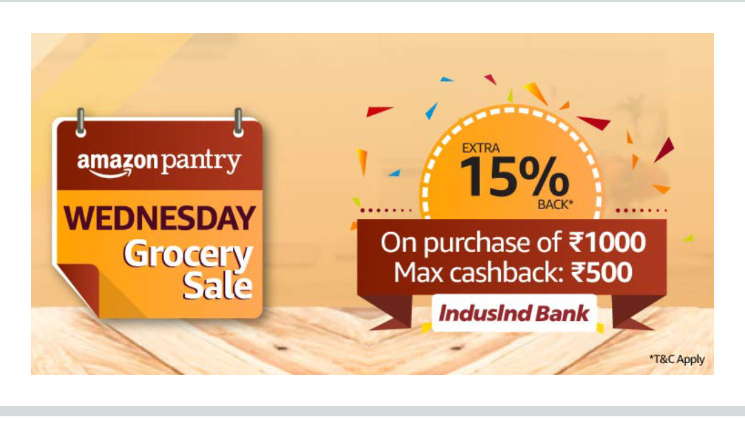 Best ideas about Amazon Pantry Credit Balance
. Save or Pin shop on Amazon Pantry worth Rs 1000 or more using IndusInd Now.