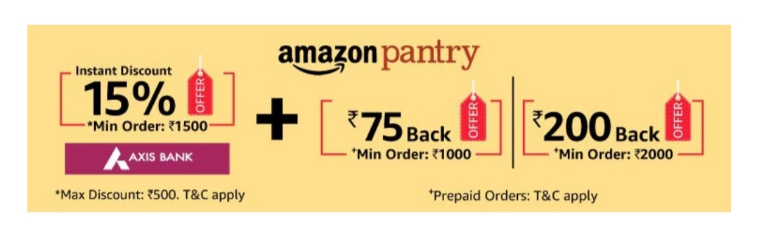 Best ideas about Amazon Pantry Credit Balance
. Save or Pin Amazon Pantry off using Axis Cards bine offers Now.