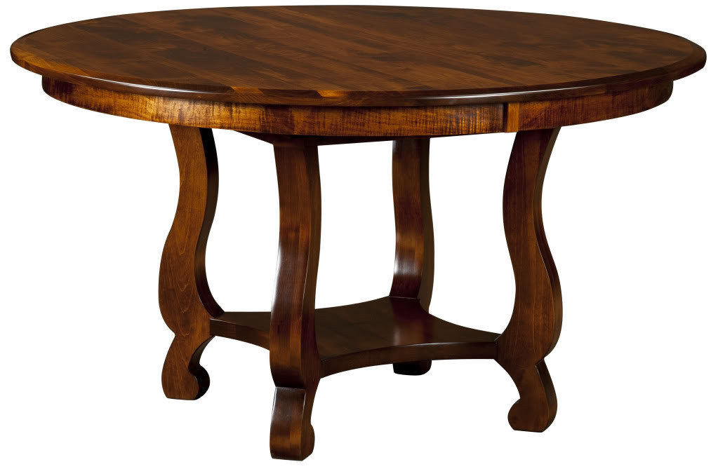 Best ideas about Amish Dining Table
. Save or Pin Amish Farmhouse Round Classic Dining Table Country Solid Now.